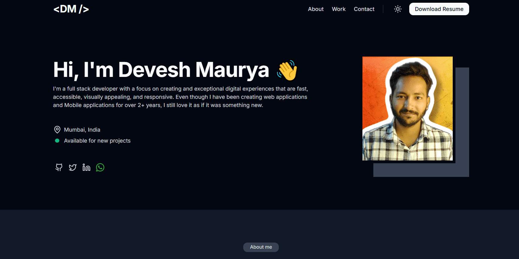 Portfolio Website